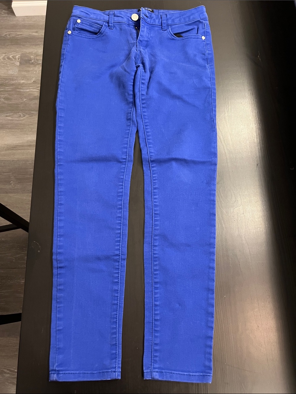 Celebrity Pink Royal Blue Skinny Jeans